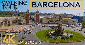 BARCELONA, Spain - 4K City Walking Tour - Episode #2 - Exploring European Cities
