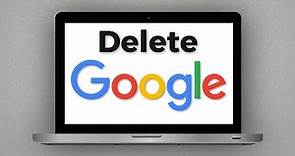 How to Delete Google Account Permanently on Laptop and PC