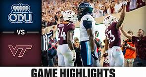 Old Dominion vs. Virginia Tech Game Highlights | 2023 ACC Football