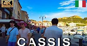 Cassis - the black pearl of the French Riviera - Walking in 4K