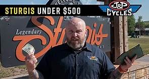 How to Do the Sturgis Rally On Less Than $500