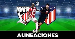 Alineación OFICIAL del Atlético de Madrid hoy contra el Athletic Club en Liga
