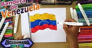 Cómo dibujar y pintar la bandera Nacional de Venezuela