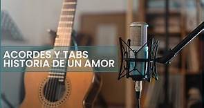 👉 Como tocar HISTORIA DE UN AMOR en Guitarra OK 👌🎵 | Incluye TABS y ACORDES - bien explicado