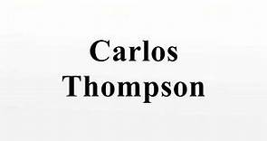 Carlos Thompson
