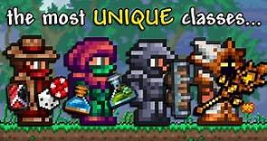 This mod adds the most unique Classes in Terraria...