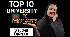 Top 10 Private University in Bangladesh for Diploma Holders