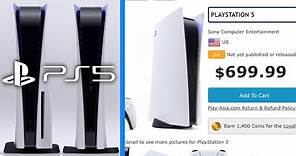 PS5 Price News: $700 for PS5 pre-orders! (PlayStation 5 Price News)