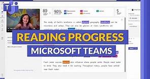 How to use Reading Progress and Reading Coach in Microsoft Teams