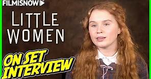 LITTLE WOMEN | Eliza Scanlen "Beth March" On-set Interview