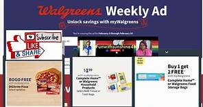 Walgreens Pharmacy Store Weekly Ad Preview 2/4/24 - 2/10/24 🔥😊🌞👍🏿👋🏾