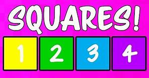 Square Song for Kids - Learning the Shape Square - Shape Song for Preschool - Learn Shapes