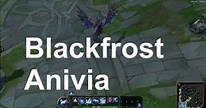 Blackfrost Anivia Skin Spotlight - League of Legends