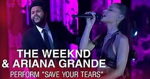 The Weeknd & Ariana Grande - Save Your Tears (Remix) (Live on The 2021 iHeartRadio Music Awards)