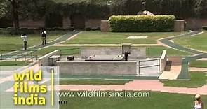 Raj Ghat - where Mohandas Karamchand Gandhi was cremated