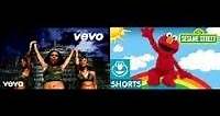 Mix of 2 videos from youtube : Destiny's Child, Elmo's World