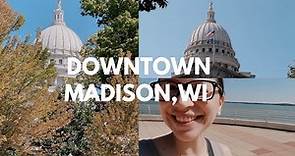 DOWNTOWN MADISON, WISCONSIN| Recorrido| Mi vida en USA