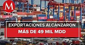 Exportaciones mexicanas crecieron 3.4% en 2022: Inegi