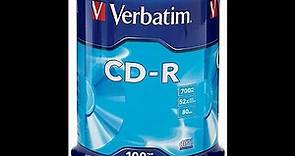 Verbatim CD-R Blank Discs 700MB