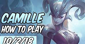 HOW TO PLAY CAMILLE TOP | Build & Runes | Diamond Commentary | League of Legends