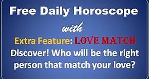 Free Daily Horoscope for Today | Your Zodiac Sign Daily Prediction