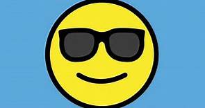 SMILING FACE WITH SUNGLASSES EMOJI MEANING, SUNGLASSES EMOJI #cool #confident #carefree #sunnyday