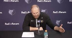 Grizzlies Head Coach Taylor Jenkins' HEATED Postgame Interview, Calls out the Officials 🎤