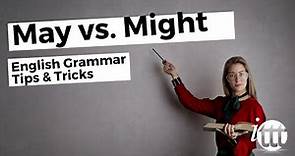 May vs Might | Ask Linda! | English Grammar