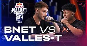 BNET vs VALLES-T - Octavos | Red Bull Internacional 2020