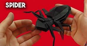 How to Make a Giant Paper Spider Step-by-Step Tutorial | Easy Origami