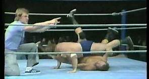 WCW Australia 70's Ron Miller vs Harley Race