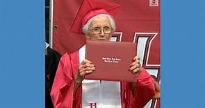 94-year-old woman receives high school diploma