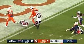 Cody Davis Special Teams Touchdown | Patriots vs Broncos
