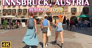 Innsbruck City Tour | 🇦🇹 Austria 4k Walking Tour [With Caption]