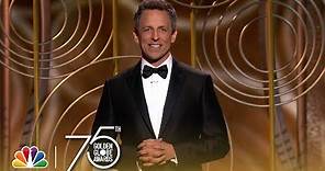 Seth Meyers' Monologue at the 2018 Golden Globes