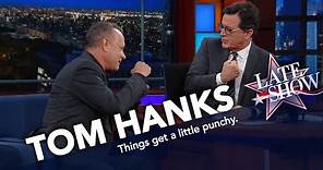 Tom Hanks and Stephen Trade Blows Over Indians Vs. Cubs