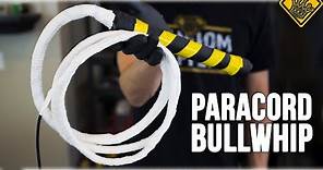 How To Make a Paracord Bullwhip (like Indiana Jones)! TKOR’s How To Make A Bull Whip Guide