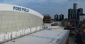 Ford Field | Downtown Detroit, Michigan [4K]