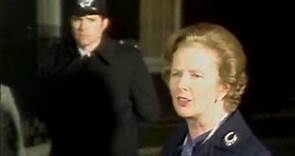 Archive: Thatcher 'rejoices' at Falkland victory