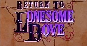 Return To Lonesome Dove (1993) Film: Western