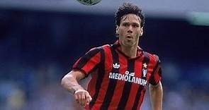 Marco VAN BASTEN Vs Fiorentina (1990) - Highlights