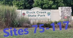 Buck Creek State Park Campground - Sites 75-117 (Ohio)