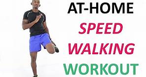 At-Home Speed Walking for Weight Loss/ Walk 2500 Steps in 20 Minutes 🔥 Burn 230 Calories🔥