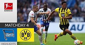 Hertha Berlin - Borussia Dortmund 0-1 | Highlights | Matchday 4 – Bundesliga 2022/23