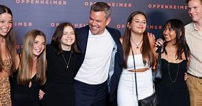 El cambio de las hijas adolescentes de Matt Damon, que cada vez se parecen más a él 😲