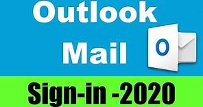 Outlook Email Tutorial -2020 | outlook sign in | outlook 365 sign in | outlook email sign in 2020