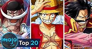 Top 20 Strongest One Piece Characters