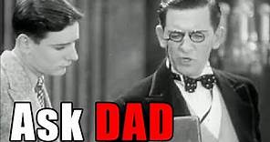 Ask Dad (1929) | American Comedy Short Movie | Edward Everett Horton, Ruth Renick | Eng Subs
