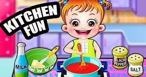 Baby Hazel in Kitchen | Fun Game Videos By Baby Hazel Games