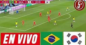 Brasil Vs Corea Del Sur Donde Ver En Vivo Dia Hora Y Canal TV Brasil Vs Corea Del Sur Partido Octavo